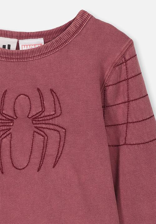 Cotton On - License crew - burgundy