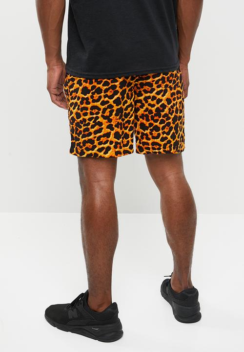 Brave Soul - Hybrid shorts - orange & black