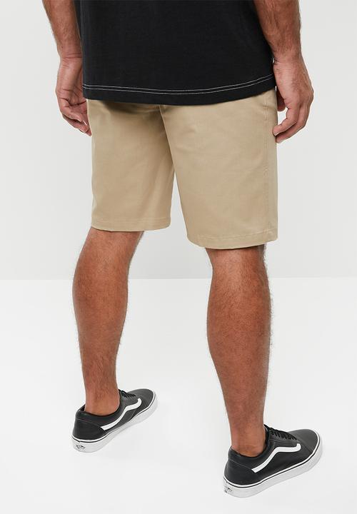 Hurley - One and only strench chino 21" short - khaki