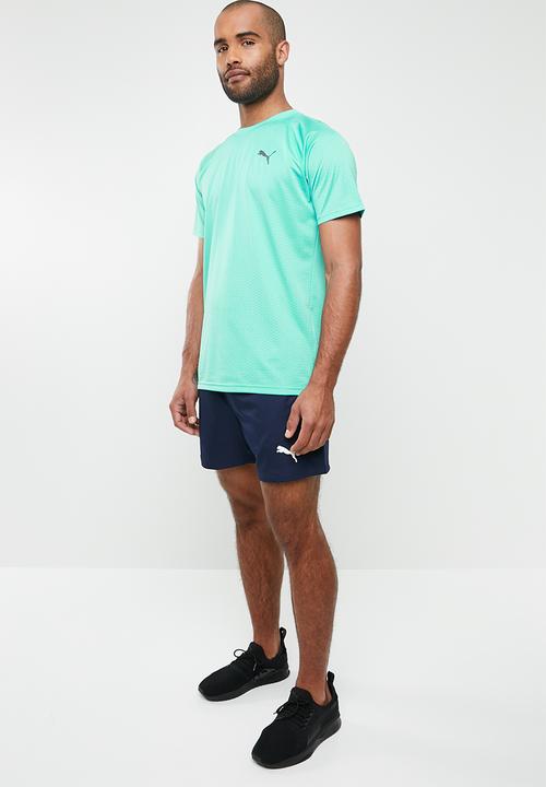 PUMA - Puma short sleeve tech tee - turquoise