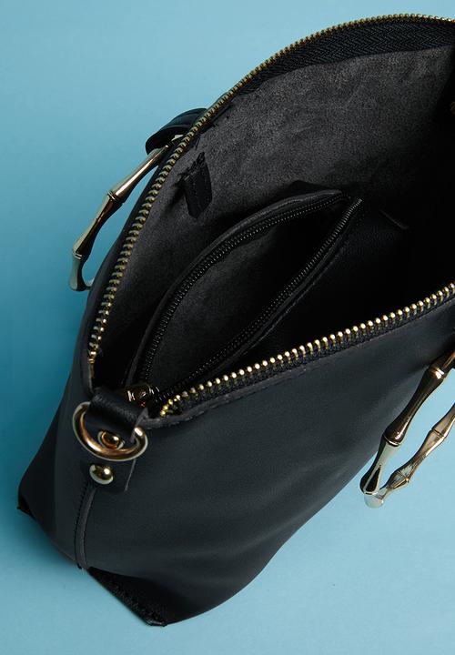 Superbalist - Ring handle bucket bag - black