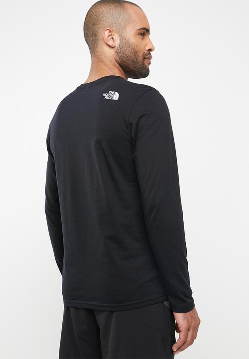 The North Face - Long sleeve simple dome tee - black