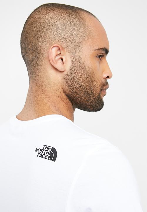The North Face - Short sleeve nse tee - white & black