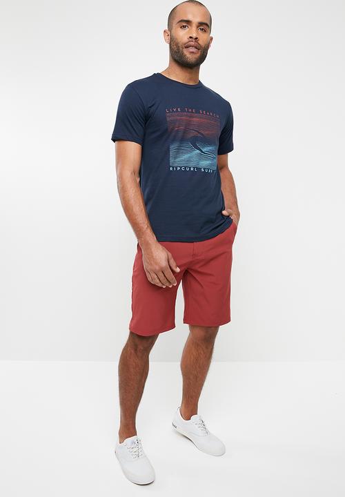 Rip Curl - Topography short sleeve tee - navy