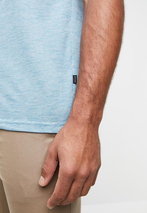 Rip Curl - Inverted short sleeve tee - blue & white 