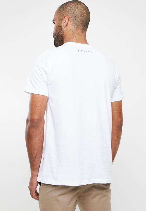 Rip Curl - Boxed rip short sleeve tee - white