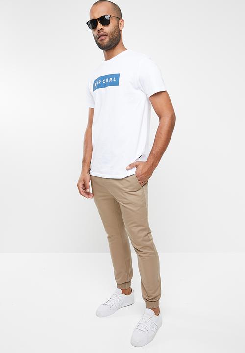 Rip Curl - Boxed rip short sleeve tee - white