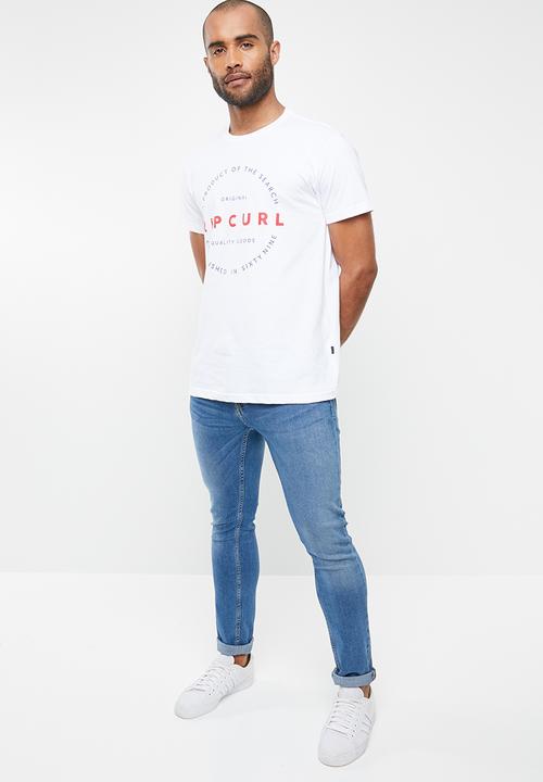 Rip Curl - Mission short sleeve tee - white