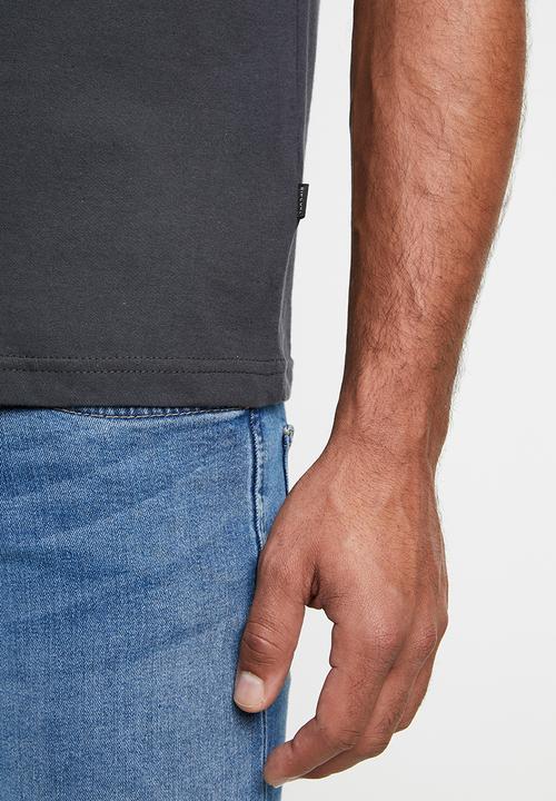 Rip Curl - Boarders short sleeve tee - charcoal 