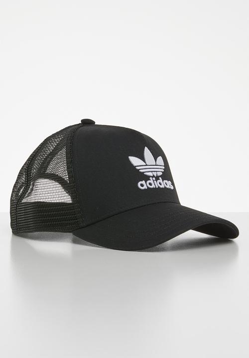 adidas Originals - Af trucker trefoil cap - black