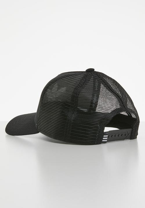 adidas Originals - Af trucker trefoil cap - black