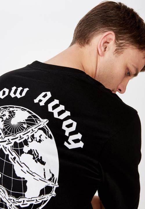 Cotton On - Tbar art short sleeve tee - black