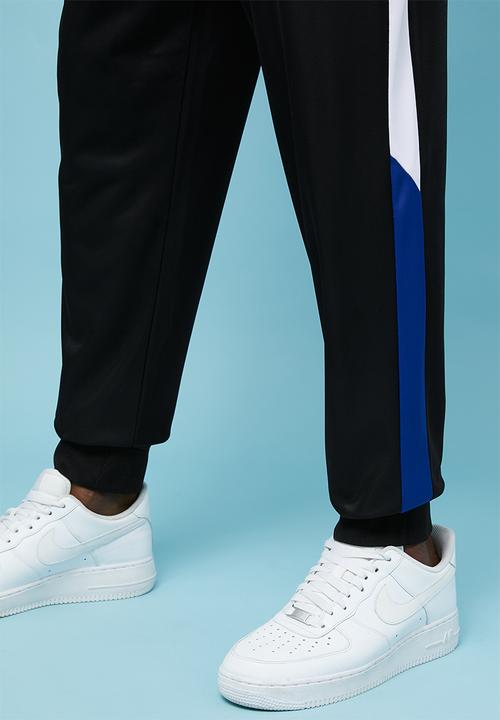 Superbalist - Slim side stripe tricot pants - black
