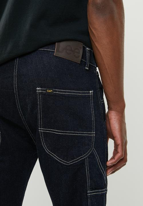 Lee  - Lee slim fit tapered carpenter jeans - blue