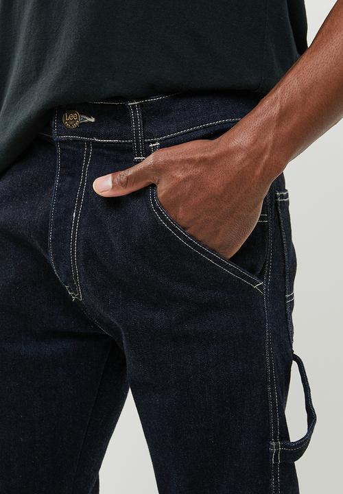 Lee  - Lee slim fit tapered carpenter jeans - blue