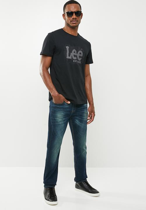 Lee  - Logo printed tee - black