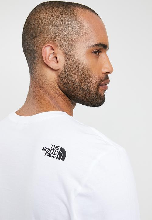 The North Face - Long sleeve fine tee - white