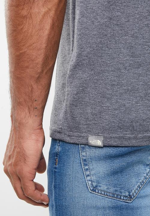 The North Face - Short sleeve out line tee - grey