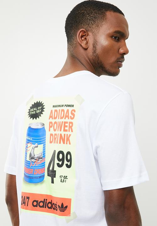adidas Originals - Bodega poster tee - white