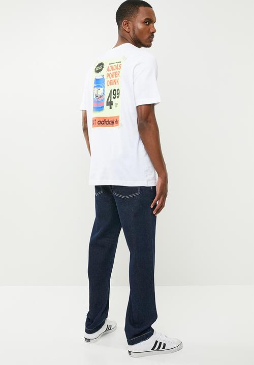 adidas Originals - Bodega poster tee - white