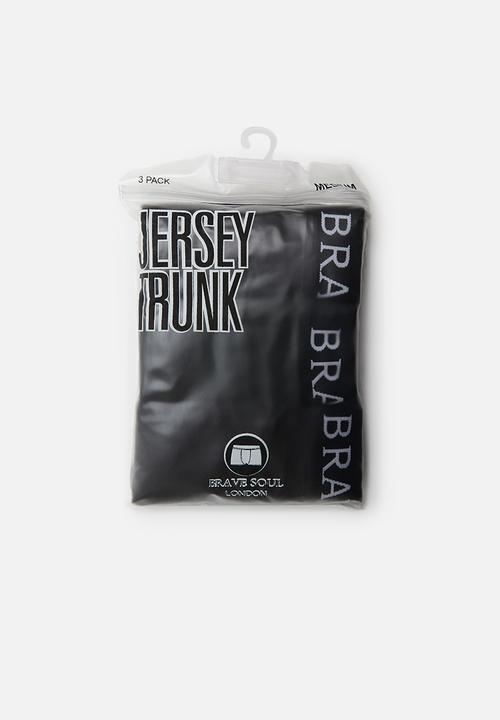 Brave Soul - Luke boxers 3pk- black