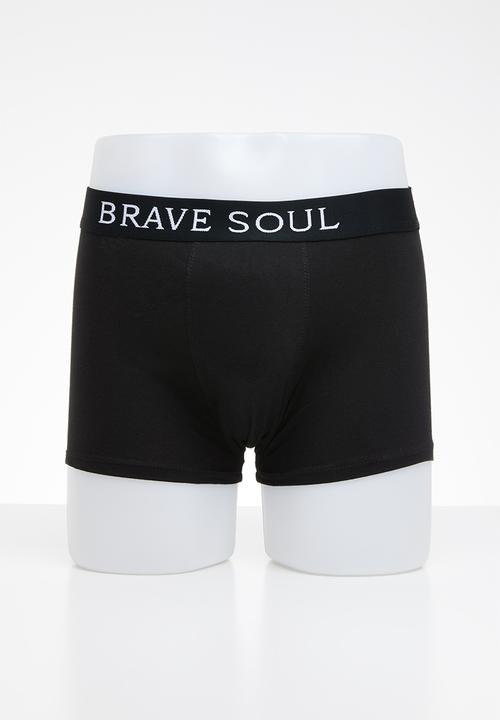 Brave Soul - Luke boxers 3pk- black