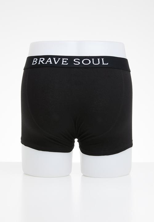 Brave Soul - Luke boxers 3pk- black