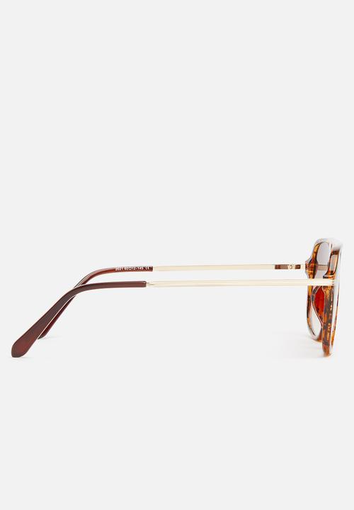 Superbalist - Naviator sunglasses - brown