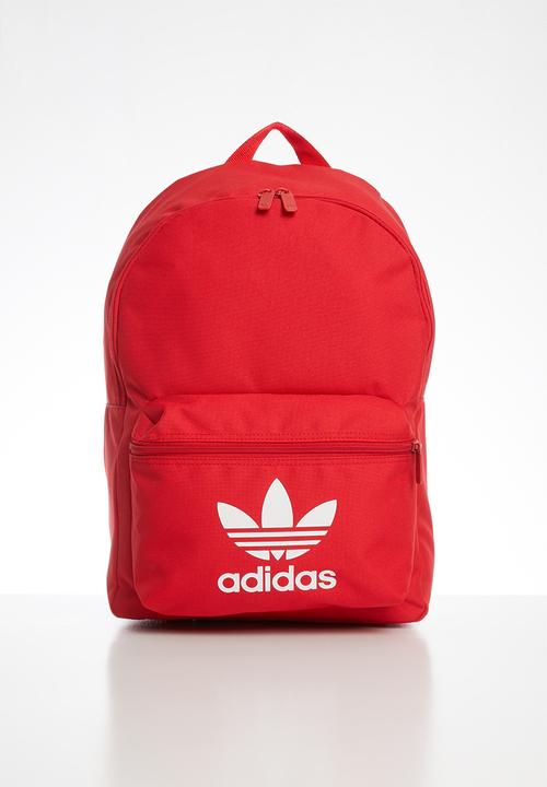 adidas classic backpack red