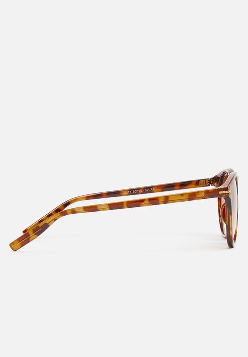 Superbalist - Vintage round lens sunglasses - brown
