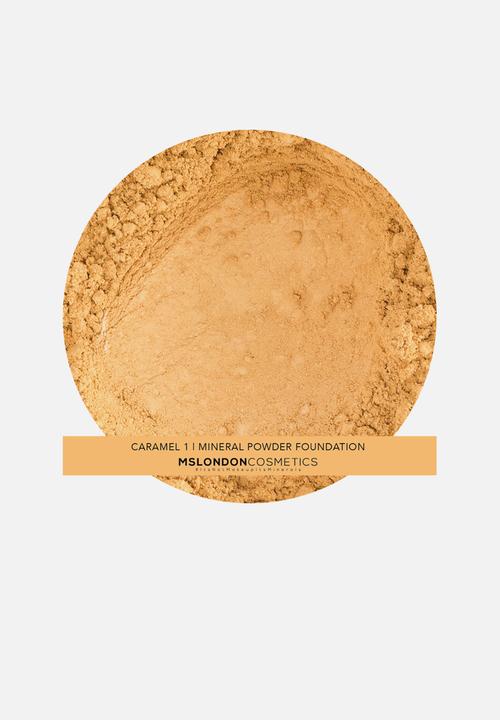 MSLONDON - Mineral Powder Foundation - Caramel 1