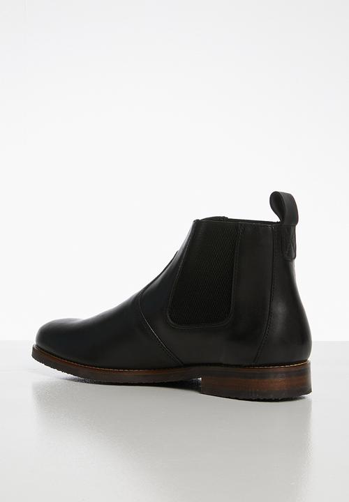 Superbalist - Luke leather chelsea boot - black