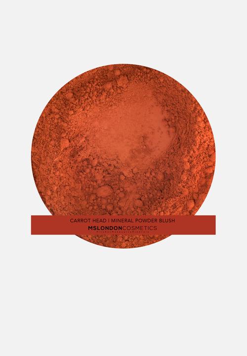 MSLONDON - Mineralized Powder Blush - Carrot Head