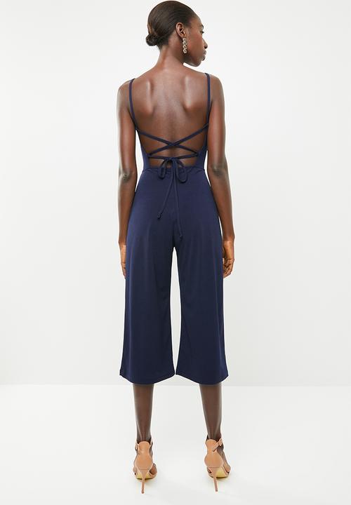 SISSY BOY - Seeing double jumpsuit - navy