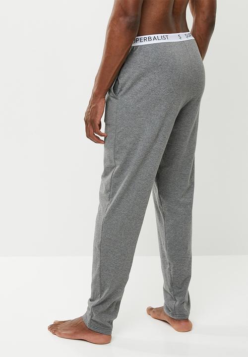 Superbalist - Knit slim fit lounge pants - grey