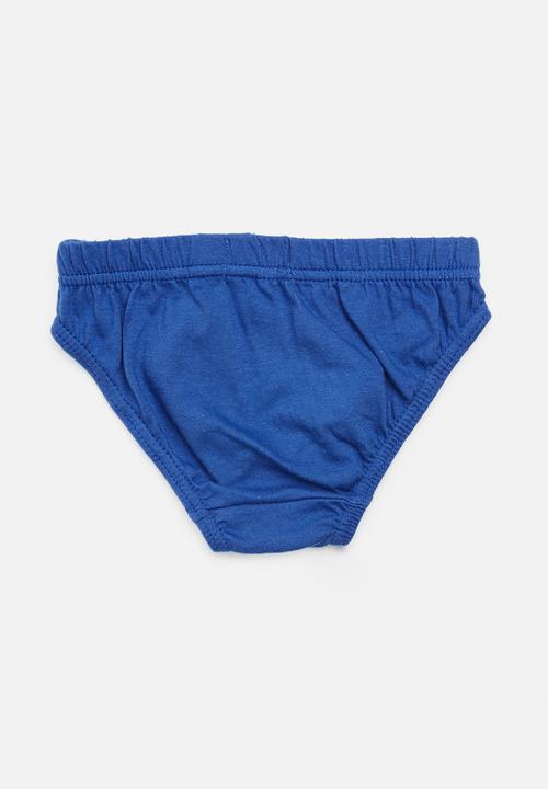 Jockey - 3 Pack plain boys jockey skants - navy