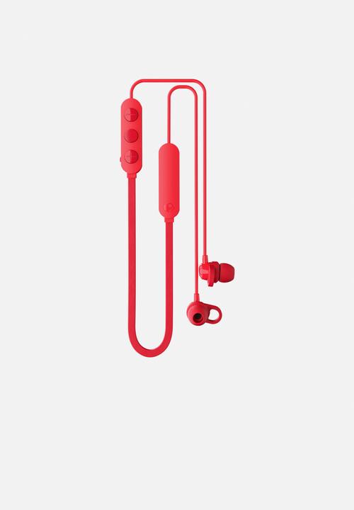 Skullcandy - Jib+ Wireless Earphones - Red