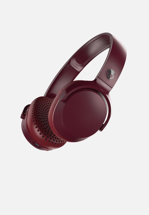 Skullcandy - Riff wireless headphones - burgundy