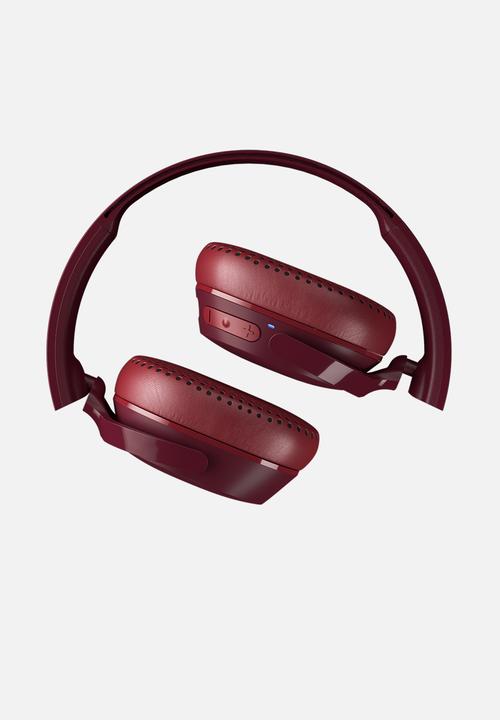 Skullcandy - Riff wireless headphones - burgundy
