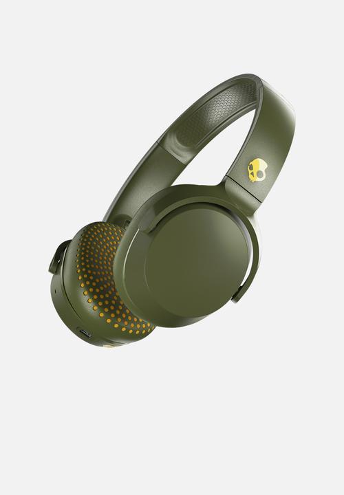 Skullcandy - Riff wireless headphones - Olive Moss