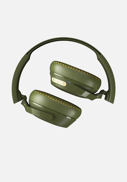 Skullcandy - Riff wireless headphones - Olive Moss