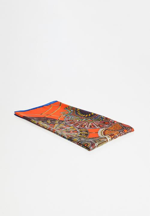 Superbalist - Vintage print scarf - orange