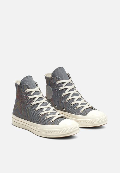 Converse - Chuck 70 rainbow - black/cool grey/egret