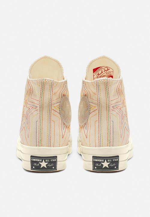 Converse - Chuck 70 rainbow - white/pale putty/egret