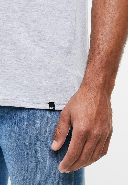 O'Neill - Shredded short sleeve tee - grey