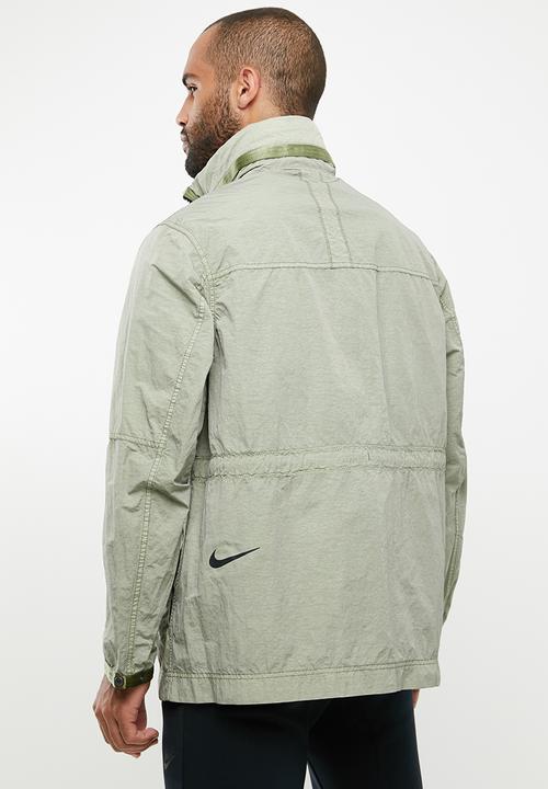 Nike - Nsw jacket - green & black
