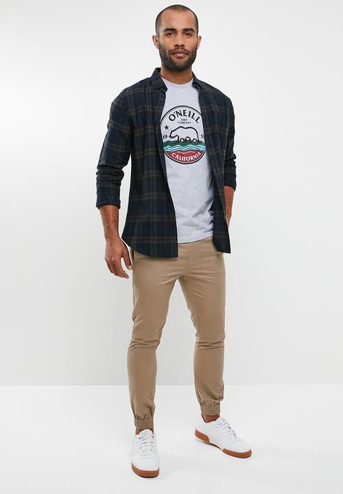O'Neill - Sunshine & waves short sleeve tee - grey