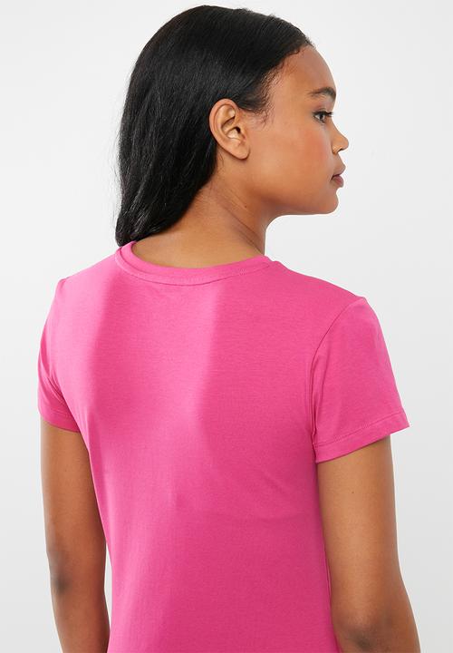 POLO - Allie pont stretch tee - pink