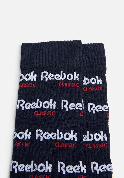 Reebok Classic - CL graphic crew socks - multi 