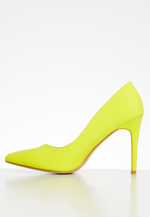 Superbalist - Leigh court heel -  yellow